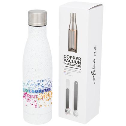 Vasa 500 ml speckled copper vacuum insulated bottle