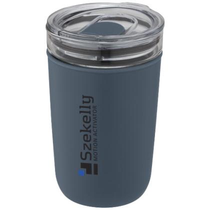 Bello 420 ml glass tumbler with recycled plastic outer wall