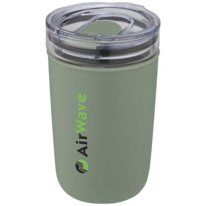 Bello 420 ml glass tumbler with recycled plastic outer wall