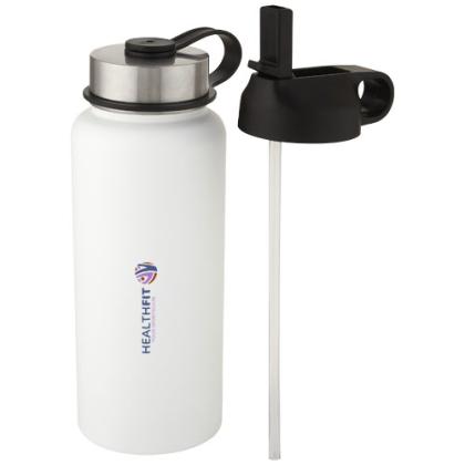 Supra 1 L copper vacuum insulated sport bottle with 2 lids