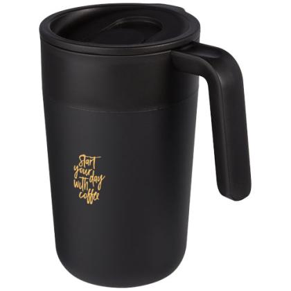 Nordia 400 ml double-wall recycled mug