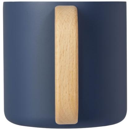 Bjorn 360 ml RCS certified recycled stainless steel mug with copper vacuum insulation