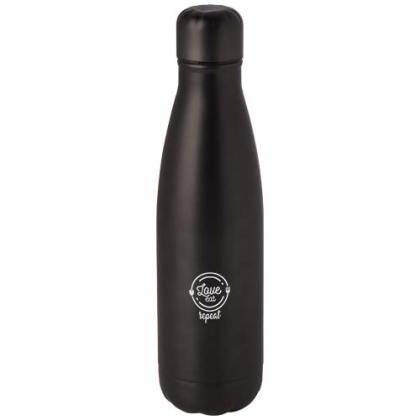Cove 500 ml RCS certified recycled stainless steel vacuum insulated bottle 