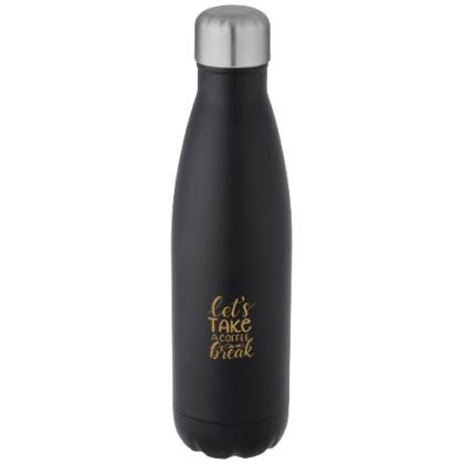 Cove 500 ml RCS certified recycled stainless steel vacuum insulated bottle 