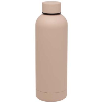 Spring 500 ml RCS certified recycled stainless steel copper vacuum insulated bottle