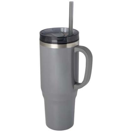 Melbourne 1200 ml RCS certified insulated tumbler with straw