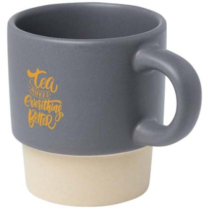 Olympia 130 ml stackable expresso cup with clay bottom
