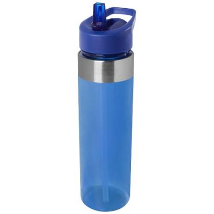Dylan 650 ml Tritan water bottle with flip spout lid