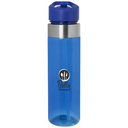 Dylan 650 ml Tritan water bottle with flip spout lid