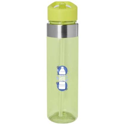 Dylan 650 ml Tritan water bottle with flip spout lid