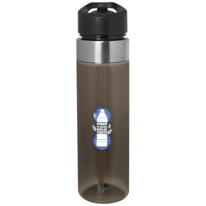 Dylan 650 ml Tritan water bottle with flip spout lid
