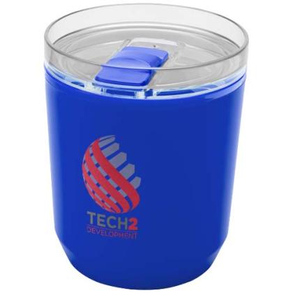 Hudson 180 ml recycled plastic double-wall tumbler