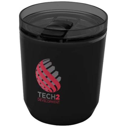 Hudson 180 ml recycled plastic double-wall tumbler