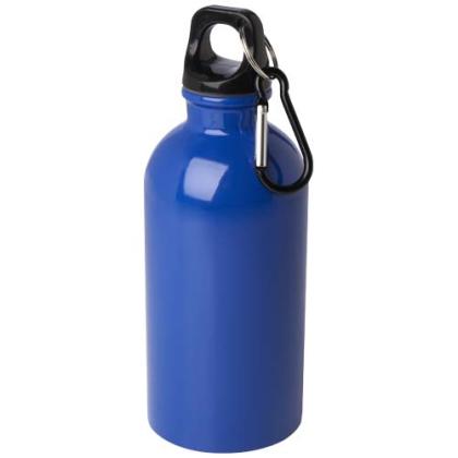 Oregon 400 ml RCS certified single wall stainless steel water bottle with carabiner