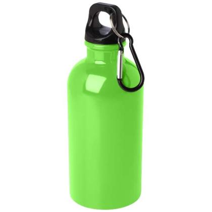 Oregon 400 ml RCS certified single wall stainless steel water bottle with carabiner
