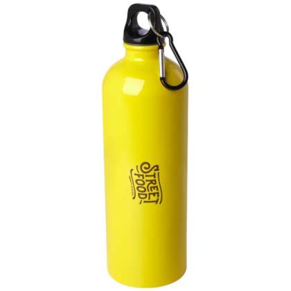 Oregon 750 ml RCS certified single wall stainless steel water bottle with carabiner