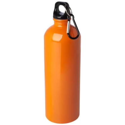 Oregon 750 ml RCS certified single wall stainless steel water bottle with carabiner