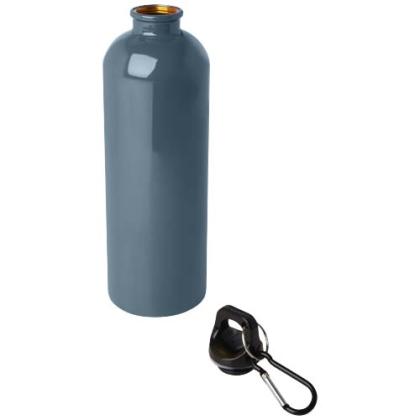 Oregon 750 ml RCS certified single wall stainless steel water bottle with carabiner