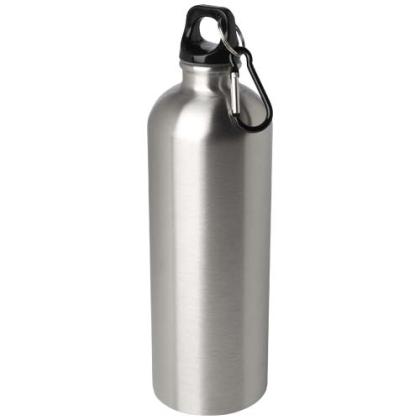 Oregon 750 ml RCS certified single wall stainless steel water bottle with carabiner