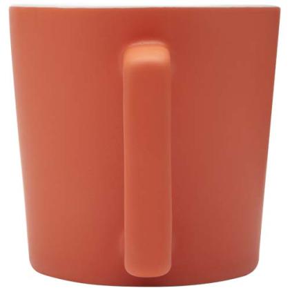 Cali 370 ml ceramic mug with matt finish