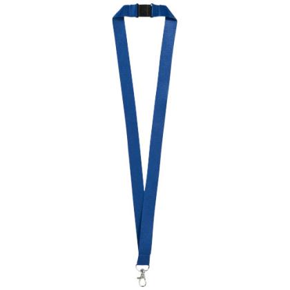 Lago lanyard with break-away closure