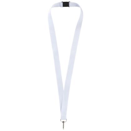 Lago lanyard with break-away closure