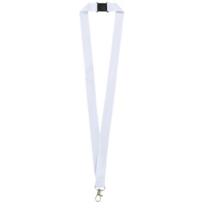 Lago lanyard with break-away closure