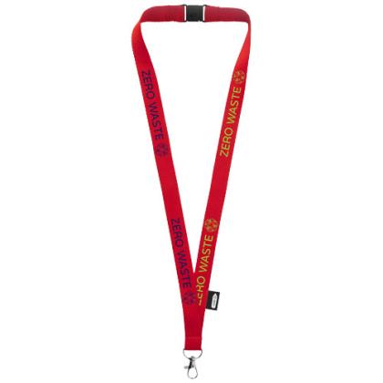 Tom recycled PET lanyard with breakaway closure