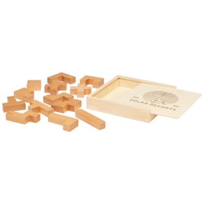 Bark wooden puzzle
