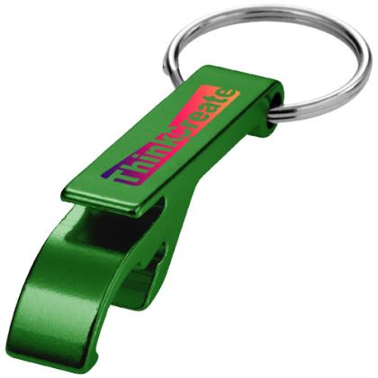 Tao RCS recycled aluminium bottle and can opener with keychain