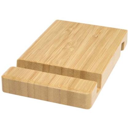 Bubup bamboo 2-angled tablet and phone stand