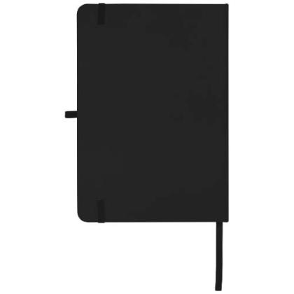 Teak A5 recycled hard cover notebook with lined pages