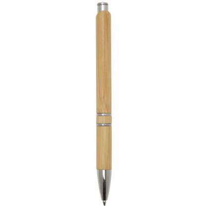 Wicker bamboo ballpoint pen (black ink)