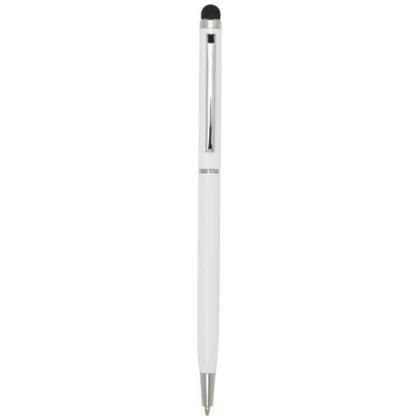 Ore aluminium ballpoint pen with stylus (blue ink)