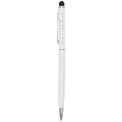 Ore aluminium ballpoint pen with stylus (blue ink)