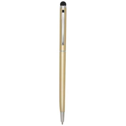Ore aluminium ballpoint pen with stylus (blue ink)