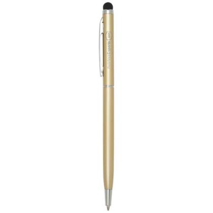 Ore aluminium ballpoint pen with stylus (blue ink)
