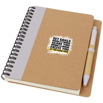 Priestly recycled notebook with pen