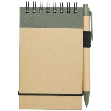 Zuse A7 recycled jotter notepad with pen