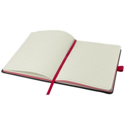 Colour-edge A5 hard cover notebook