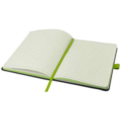 Colour-edge A5 hard cover notebook
