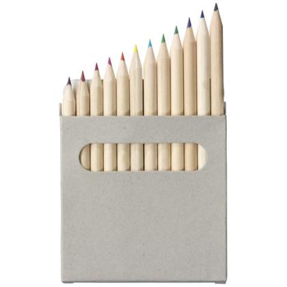 Tallin 12-piece coloured pencil set