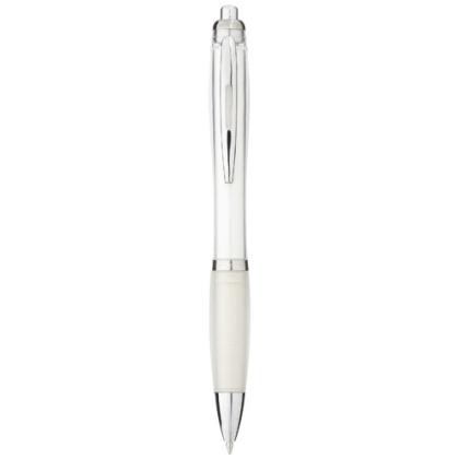 Nash ballpoint pen coloured barrel and grip (blue ink)