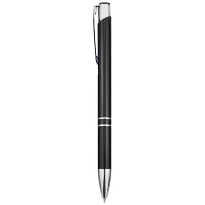 Moneta aluminium click ballpoint pen (blue ink)