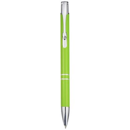 Moneta aluminium click ballpoint pen (blue ink)