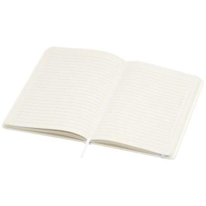 Bass A5 recycled hard cover notebook with lined pages