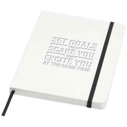 Holm A5 stone paper hard cover notebook with lined pages