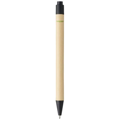 Berk recycled carton and corn plastic ballpoint pen (black ink)