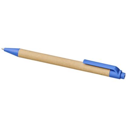 Berk recycled carton and corn plastic ballpoint pen (black ink)