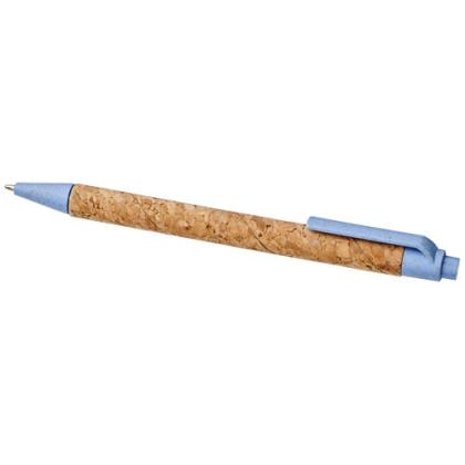Midar cork and wheat straw ballpoint pen (black ink)